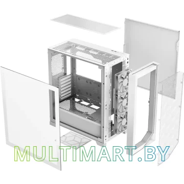 Корпус PCcooler C3D510 WH ARGB (C3D510-WHP3-GL) картинка 5